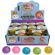 Load image into Gallery viewer, Large Glitter Squish Dumplng - Assorted
