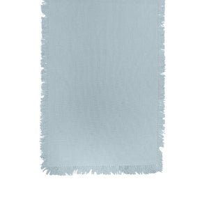 Santorini Blue Sutton Fringe Table Runner