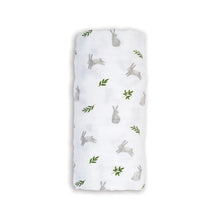 Load image into Gallery viewer, Swaddle Blanket Muslin Cotton - Bunnies
