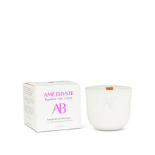 Load image into Gallery viewer, Mini Amethyst Crystal Candle
