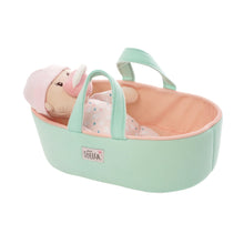 Load image into Gallery viewer, Love, Stella My First Doll Peach &amp; Bassinet
