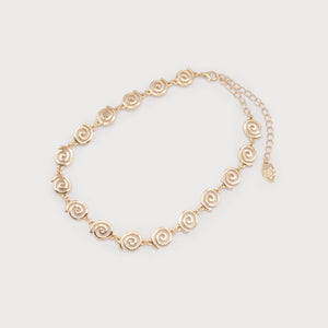Iris Necklace - Gold