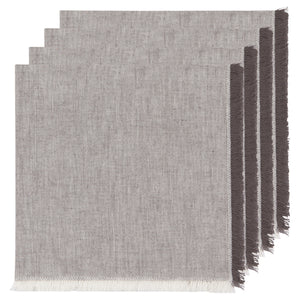 Shadow Chambray Napkins - Set of 4