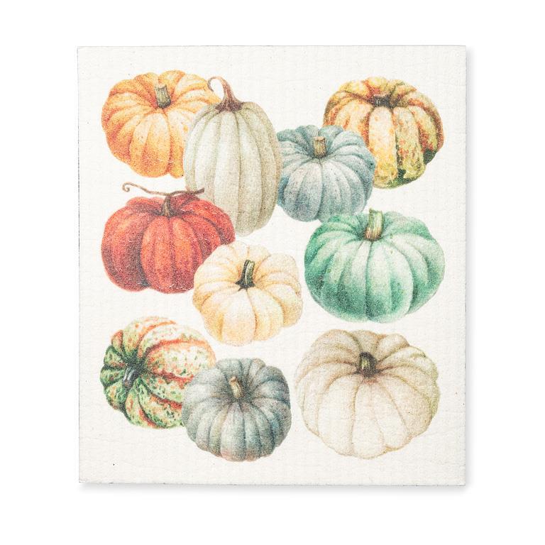 Pumpkins Dishcloth