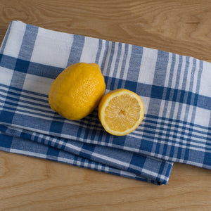 Royal Blue Jumbo Dishtowels - Set of 3