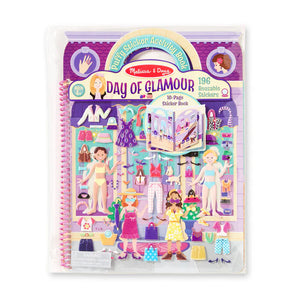 Puffy Sticker Activity Book - Day of Glamour