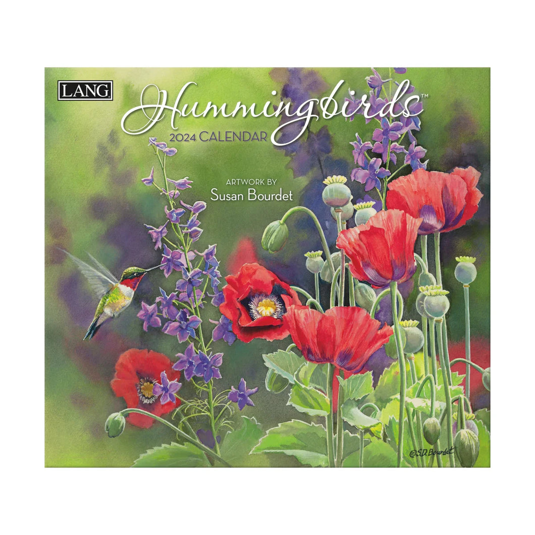 Hummingbirds - Lang Calendar 2024