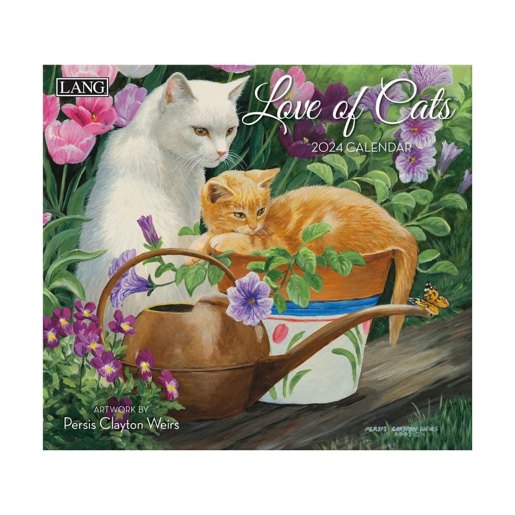 Love Of Cats - Lang Calendar 2024