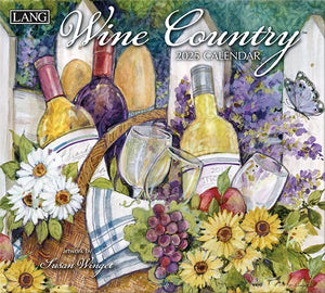 Wine Country 2025 Lang Calendar