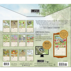 Birds In The Garden 2025 Lang Calendar