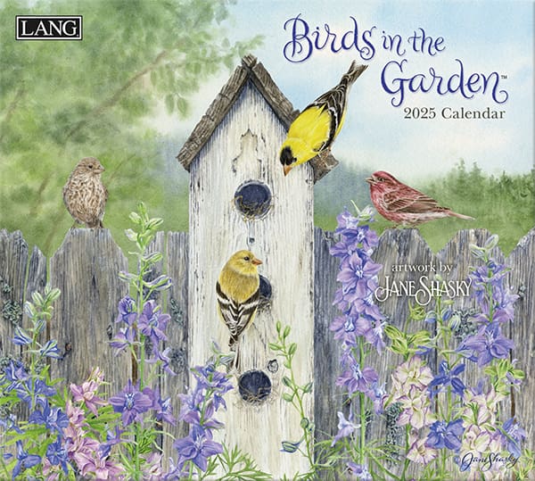 Birds In The Garden 2025 Lang Calendar