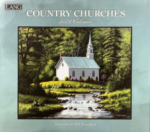 Country Churches 2025 Lang Calendar