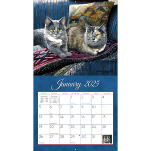 Love Of Cats 2025 Lang Calendar