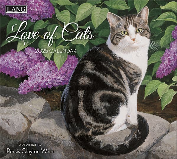 Love Of Cats 2025 Lang Calendar