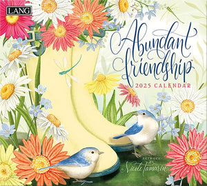 Adundant Friendship 2025 Lang Calendar