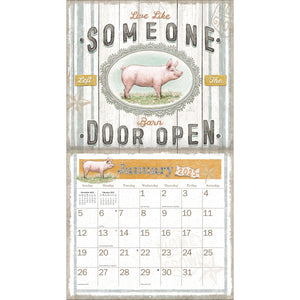 Farmhouse 2025 Lang Calendar