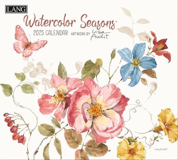 Watercolor Seasons 2025 Lang Calendar