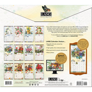 Garden Botanicals 2025 Lang Calendar