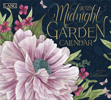 Load image into Gallery viewer, Midnight Garden 2025 Lang Calendar
