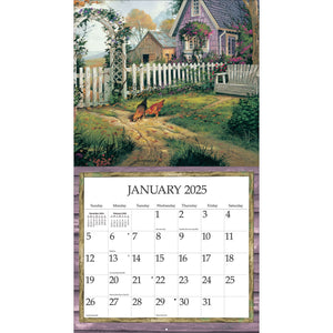 Simple Country 2025 Lang Calendar