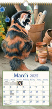 Load image into Gallery viewer, Cats In The Country 2025 Vertical Lang Calendar
