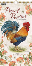 Load image into Gallery viewer, Proud Rooster 2025 Vertical Lang Calendar
