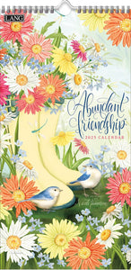 Abundant Friendship 2025 Vertical Lang Calendar