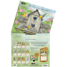 Load image into Gallery viewer, Birds In The Garden 2026 Lang Calendar
