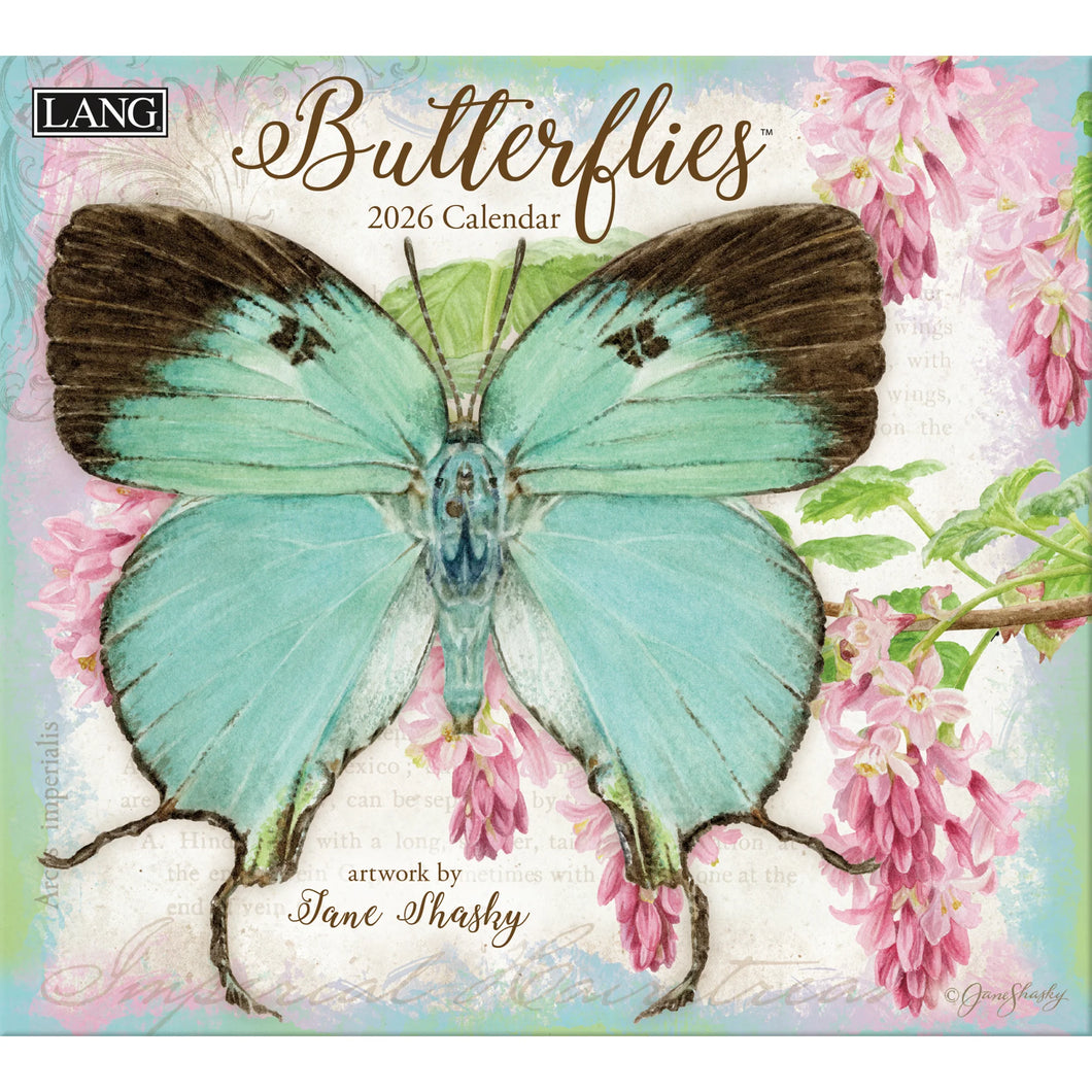 Butterflies 2026 Lang Calendar