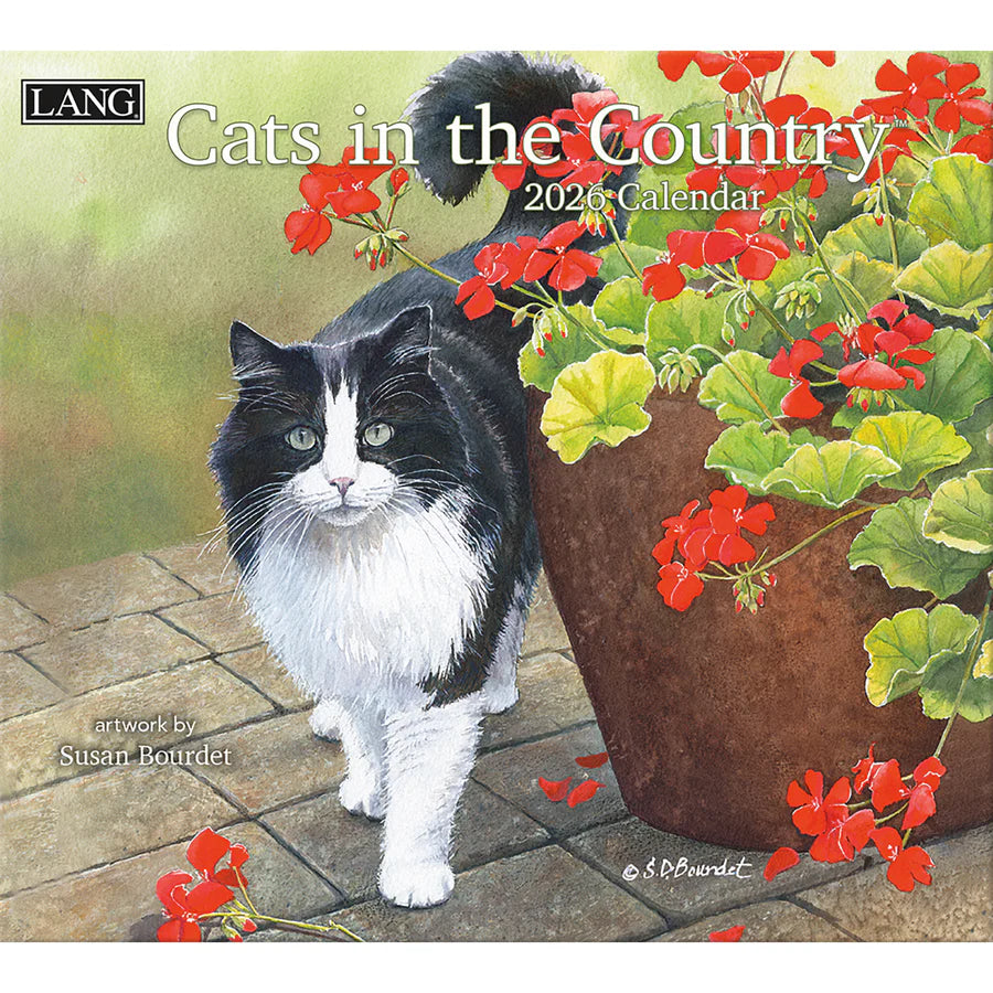 Cats In The Country 2026 Lang Calendar