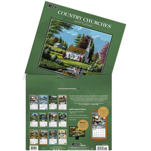Country Churches 2026 Lang Calendar