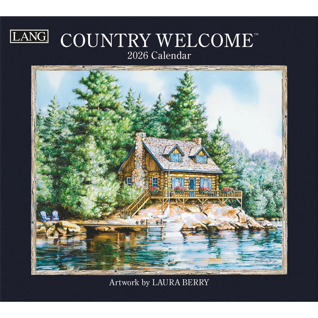 Country Welcome 2026 Lang Calendar