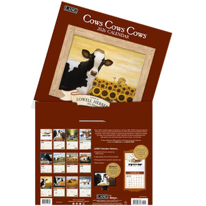 Cows Cows Cows 2026 Lang Calendar