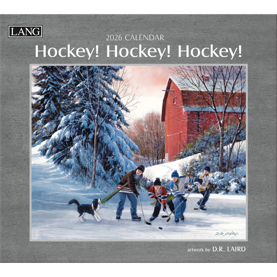 Hockey Hockey Hockey 2026 Lang Calendar