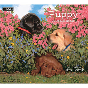Puppy 2026 Lang Calendar