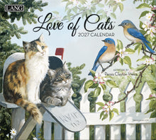 Load image into Gallery viewer, Love Of Cats 2027 Lang Calendar

