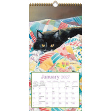 Load image into Gallery viewer, Cats In The Country 2027 Lang Vertical Calendar
