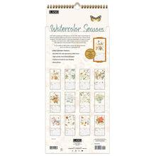 Load image into Gallery viewer, Watercolor Seasons 2027 Lang Vertical Calendar
