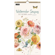 Load image into Gallery viewer, Watercolor Seasons 2027 Lang Vertical Calendar
