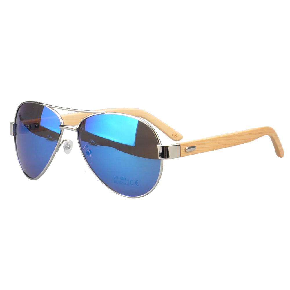 Mirrored Blue - Jacaranda Sunglasses