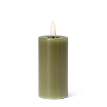 Load image into Gallery viewer, Luxlite Flameless 2x4" LED Pillar Candle - Green
