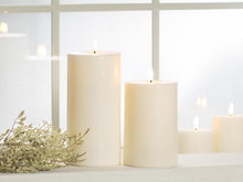 Load image into Gallery viewer, Luxlite Flameless 3x4&quot; LED Pillar Candle - Sand
