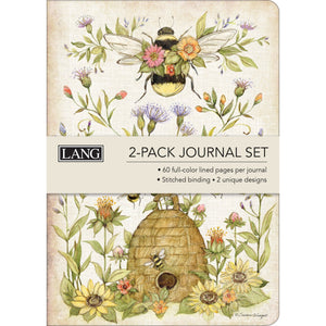 Spring Bees 2pk Journals