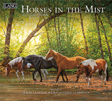 Load image into Gallery viewer, Horses In The Mist 2026 Lang Calendar
