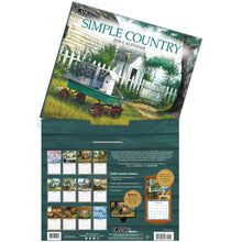 Load image into Gallery viewer, Simple Country 2026 Lang Calendar
