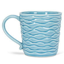 Load image into Gallery viewer, Wavy Mug with Loon

