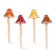 Load image into Gallery viewer, Small Speckled Mushroom Stake - Assorted
