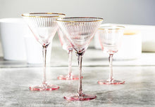 Load image into Gallery viewer, Optic Martini with Gold Rim
