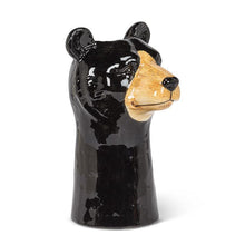 Load image into Gallery viewer, Black Bear Vase
