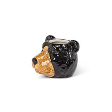 Load image into Gallery viewer, Small Black Bear Planter
